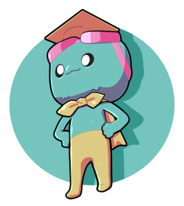 10_3D Modelling Sticker Badge