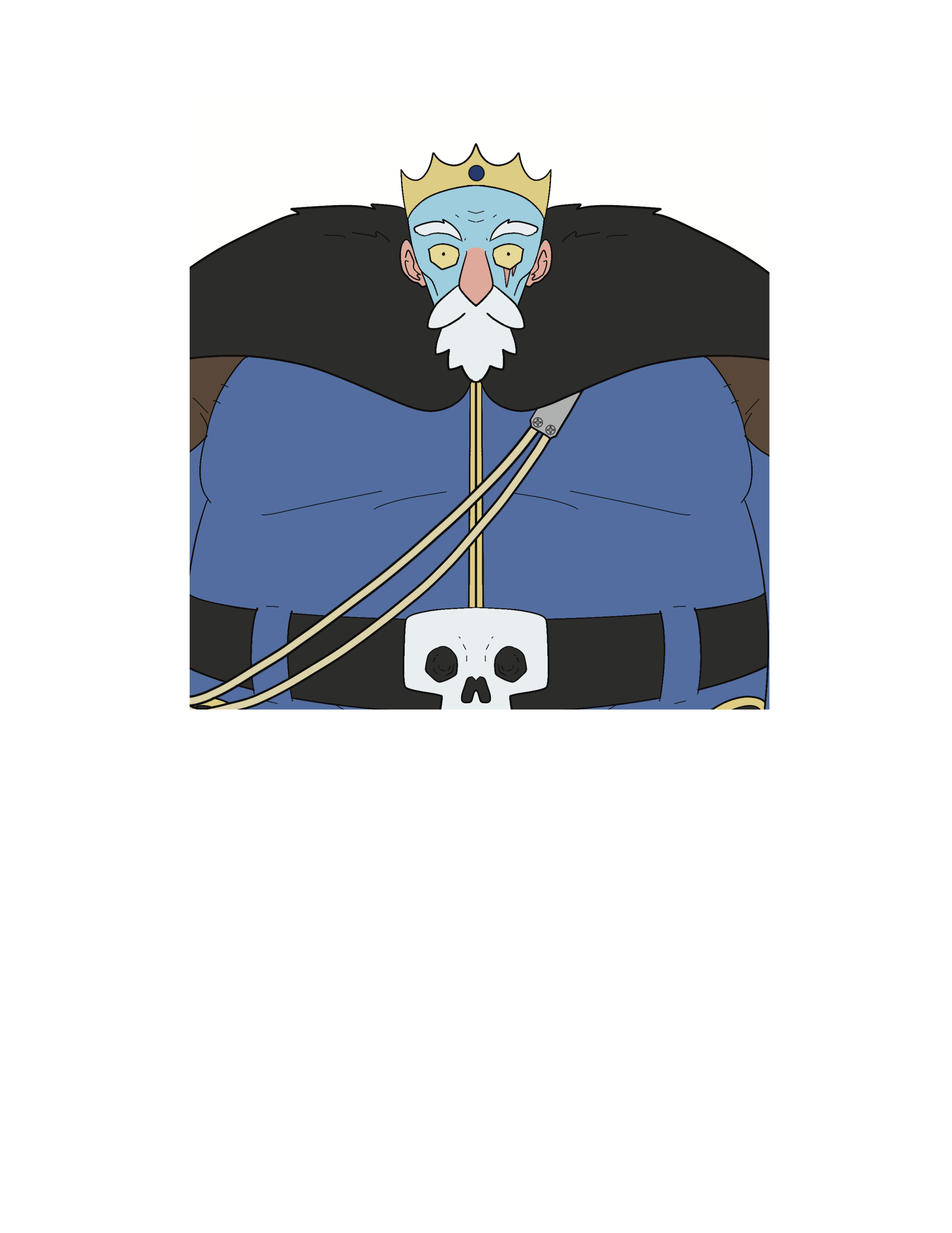 Base colour stage of the digital rendering process